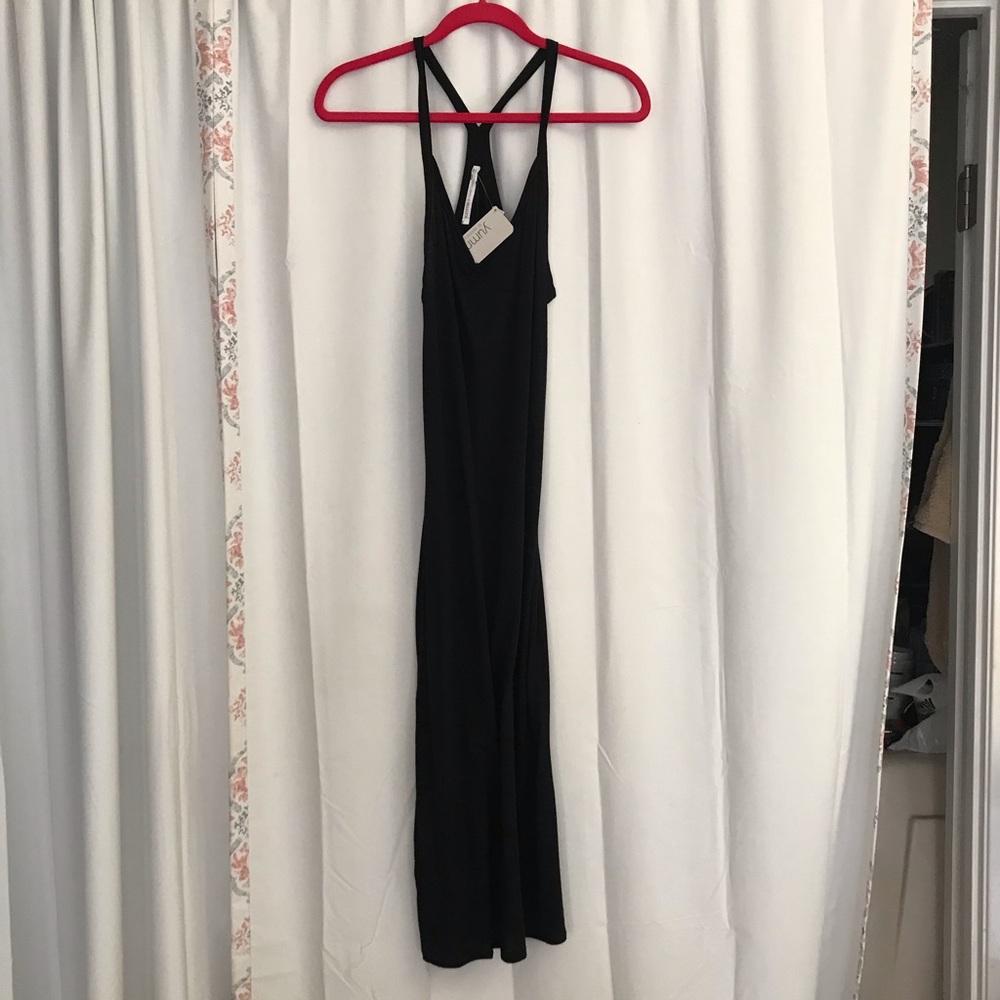 3/$25 Yummie Midi Black Dress XS